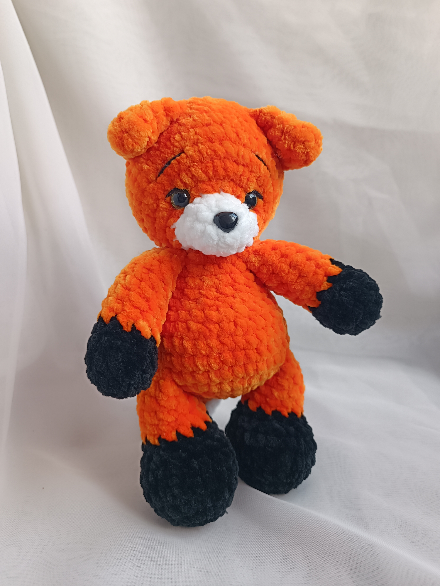 Crocheted fox